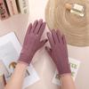 Women's Velvet Touchscreen Winter Gloves - Versatile, Warm, & Ideal for Outdoor Cycling