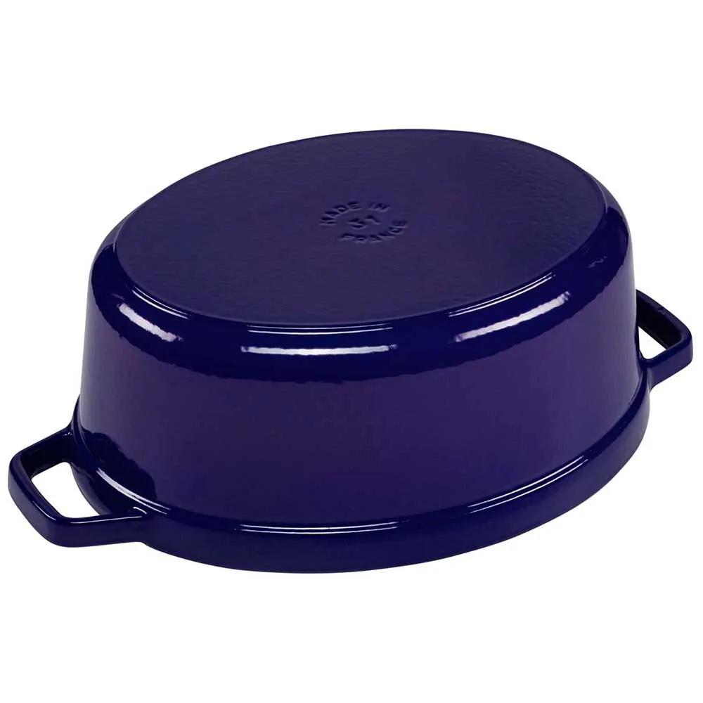Staub Cocotte Ovale Cast Iron 31 cm Blue