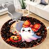 1pc Halloween Ghost Chair Carpet for Office Non-Slip, Lightweight, Machine Washable Rug for Office, Room - Holiday Decoryy251016004