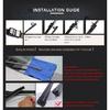 For BMW X3 F25 2010-2017 2011 2012 2013 2014 Wiper Front & Rear Wiper Blades Windshield Windscreen Window Brushes 26"+20"+13"