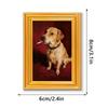 3D Wooden Photo Frame Poster Refrigerator Magnet - Creative and Quirky Decorative Magnet