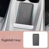 For XPeng Mona M03 Wireless Charging Panel Silicone Pad Original Color Dustproof Non-slip Pad Car Interior Decoration Products