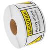 1 Roll Team Lift Labels Heavy Duty Warning Stickers for Logistics Packaging Caution Stickers Per Roll Essential for Safe Transportation Warehouse