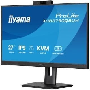 Moniteur - IIYAMA - XUB2790QSUH-B2 - IPS QHD 27'' - USB-C, HDMI, DisplayPort - Noir