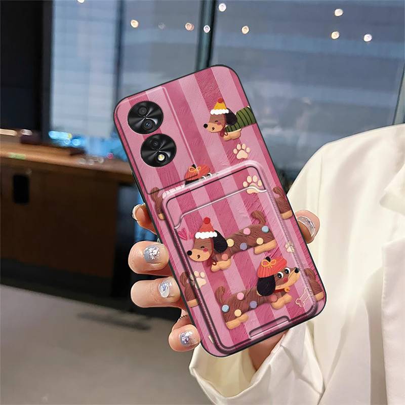 Graffiti Waterproof Phone Case For TCL 40 NxtPaper 4G/50 SE Card Sleeve Silicone Soft Case Anti-knock Fashion Design TPU
