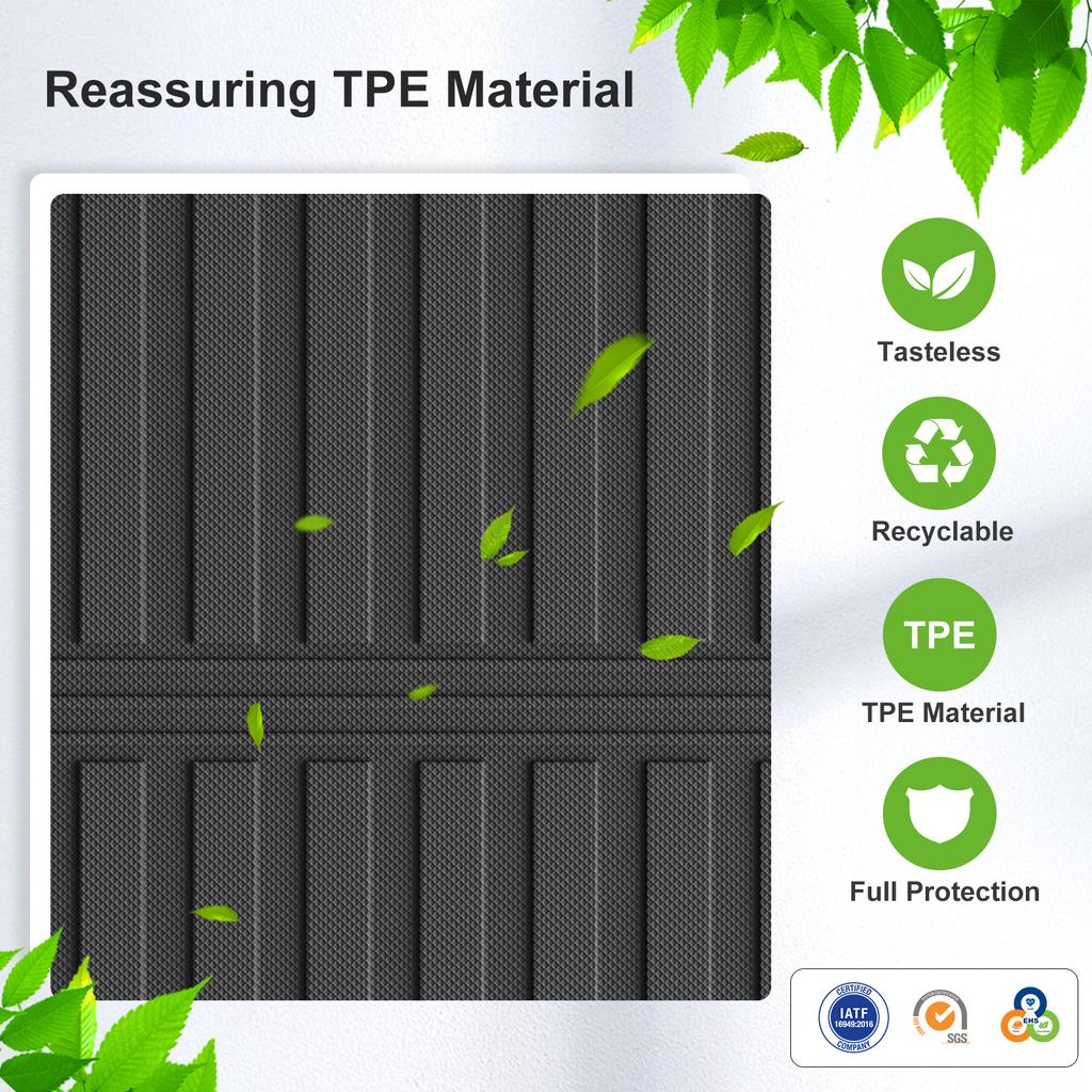 for Honda Passport 2026 Car Floor Mats Protective Pad Interior Accessories Waterproof Cargo Liner Rear Seat Trunk Backrest Mat