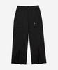 Kallapataleu Poly Cotton Rib Track Zip Pants - Black