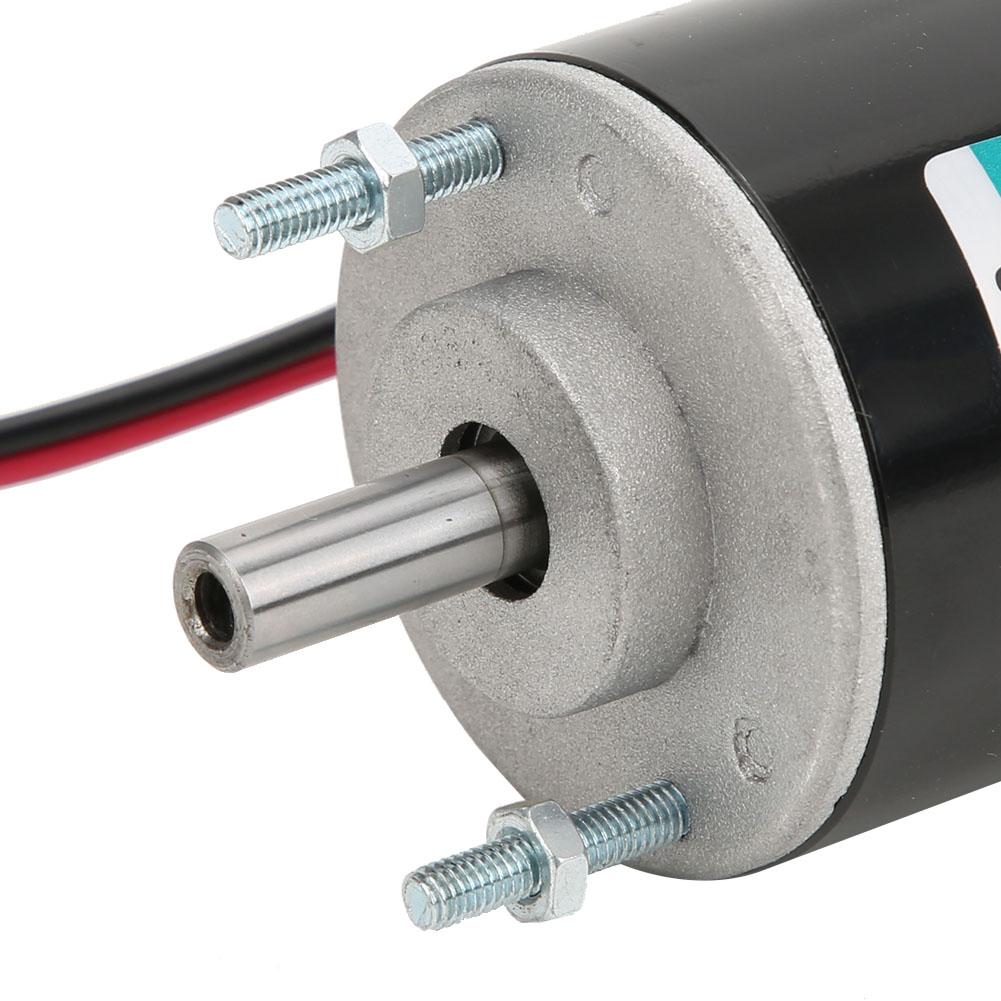 Silnik prądu stałego ze szczotkami z magnesami trwałymi 30W z pustym wałem, regulacja prędkości (12V 3500rpm)