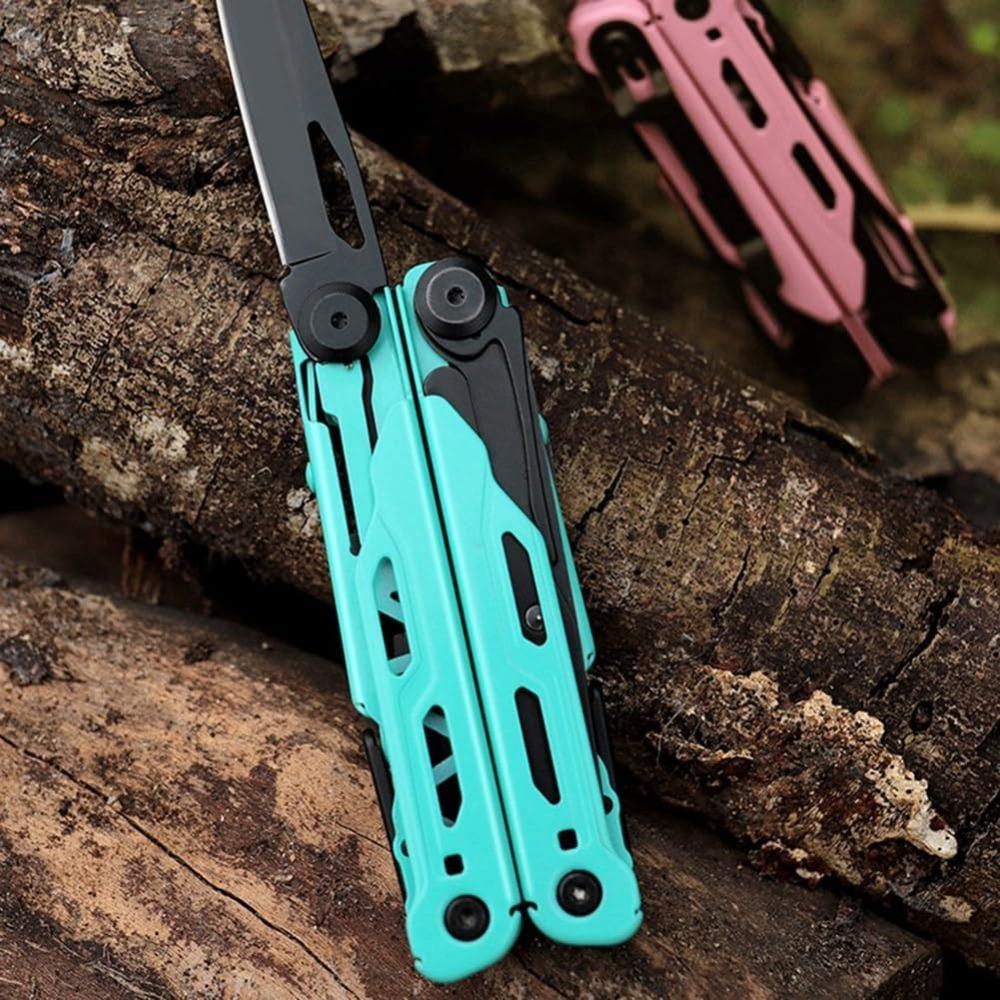 Multi-Function Tool Folding Pliers Needle-Nosed Pliers Multi-Function Small Pliers Outdoor Emergency Survival Gadgets A