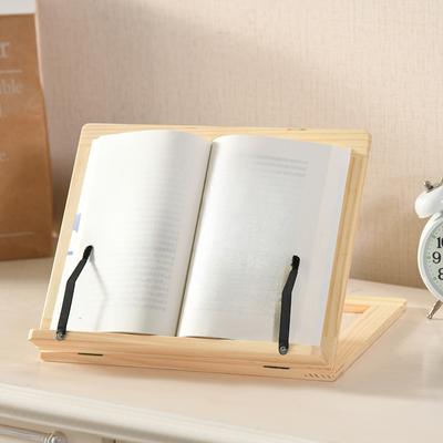 Solid Wood Multifunctional Look At The Bookshelf Reading Frame Children's Reading Frame Book Stand Book Holder Pro Post Frame Students
