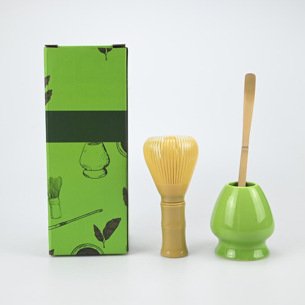 3PCS/Set Japanese-style Plastic Tea Whisk, Matcha Spoon, Tea Whisk Stand, Perfect Gift For Ceremony, Traditional Decoration
