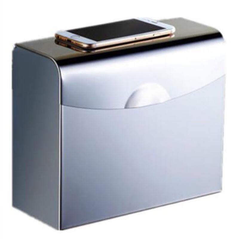 

Homeglen No-Drill Stainless Steel Toilet Paper Holder