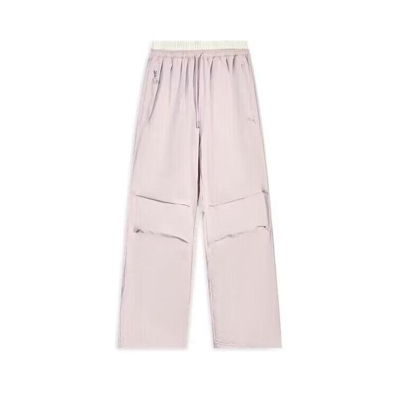 PUMA Women s Fleece Straight-Leg Track Pants XL