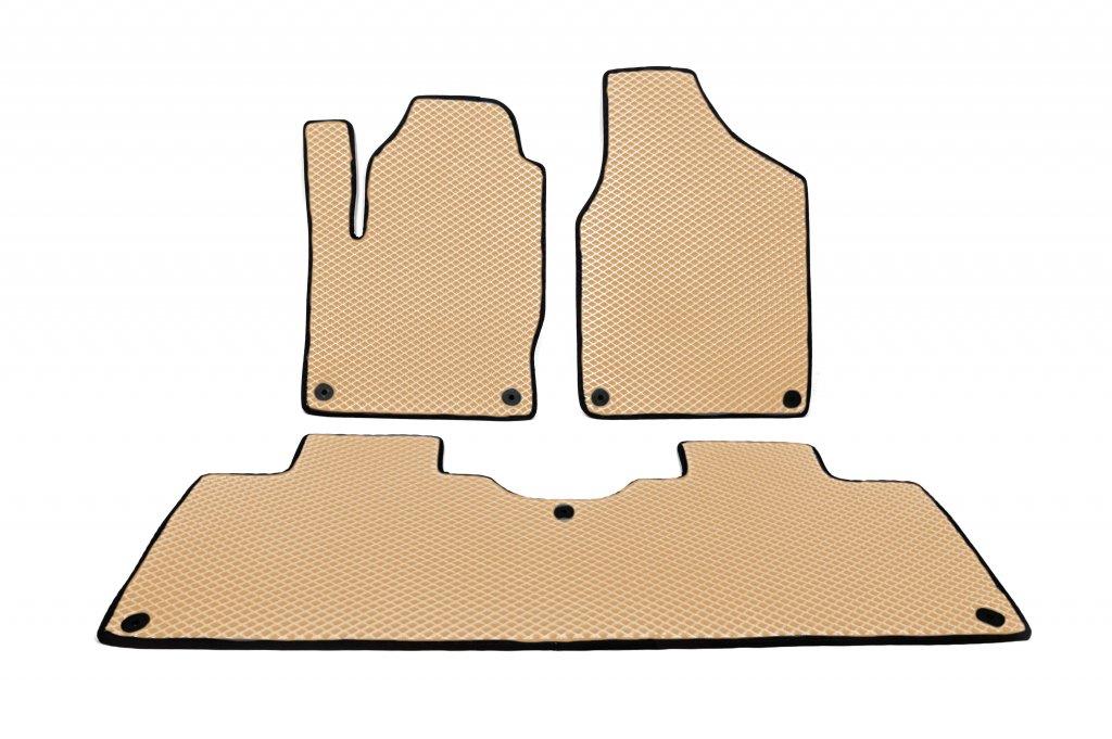 EVA Mats (2 Rows, Beige) for Ford Galaxy 1995-2006