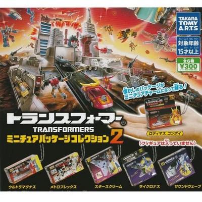 Collection 2Transformers Miniature Package Complete Set 6 TAKARA JP FS