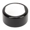 Front Grille Emblem Logo Ring Glossy Black Exterior Badge Decoration Cover Trim Stickers