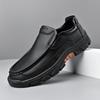Autumn New Casual Business Shoes Men Soft Bottom Non-slip Lightweight Breathable Middle-aged and Elderly Shoe