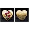 Einzigartige herzförmige Metallmünzen Symbolische Liebe Sammlerstücke Hochzeitsdekoration Valentinstag Jubiläumsgeschenk Münzen