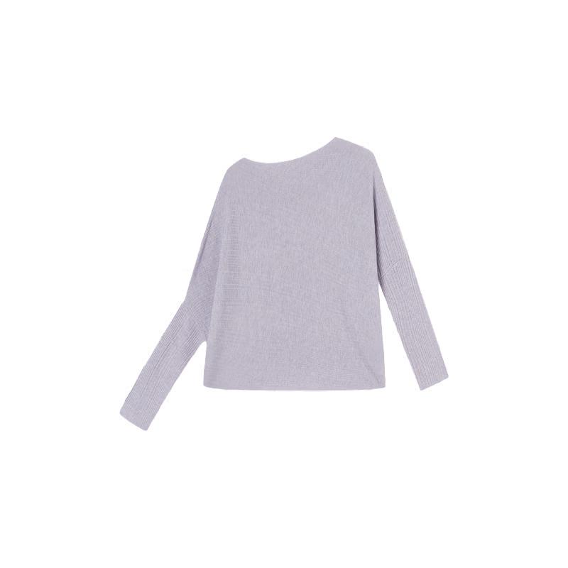 Xiangying Batwing Sleeve Knitted Pullover Sweater
