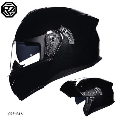 Capacete descascando capacete motocicleta masculino e feminino inverno meio capacete completo personalizado legal carro de rua com Bluetooth universal em todas as estações