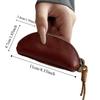 Multifunctional Car Key Bag Genuine Leather Keychain Holder Protection Cover Mini Storage Bag  Home