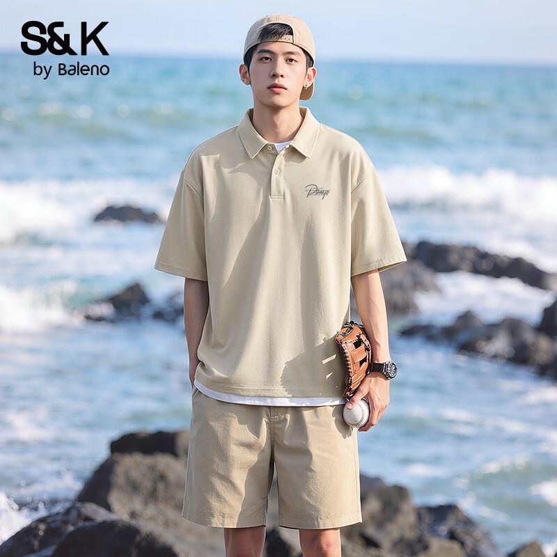 Baleno S&K Series Men s Anti-Wrinkle Moisture-Wicking Short Sleeve Polo Shirt M