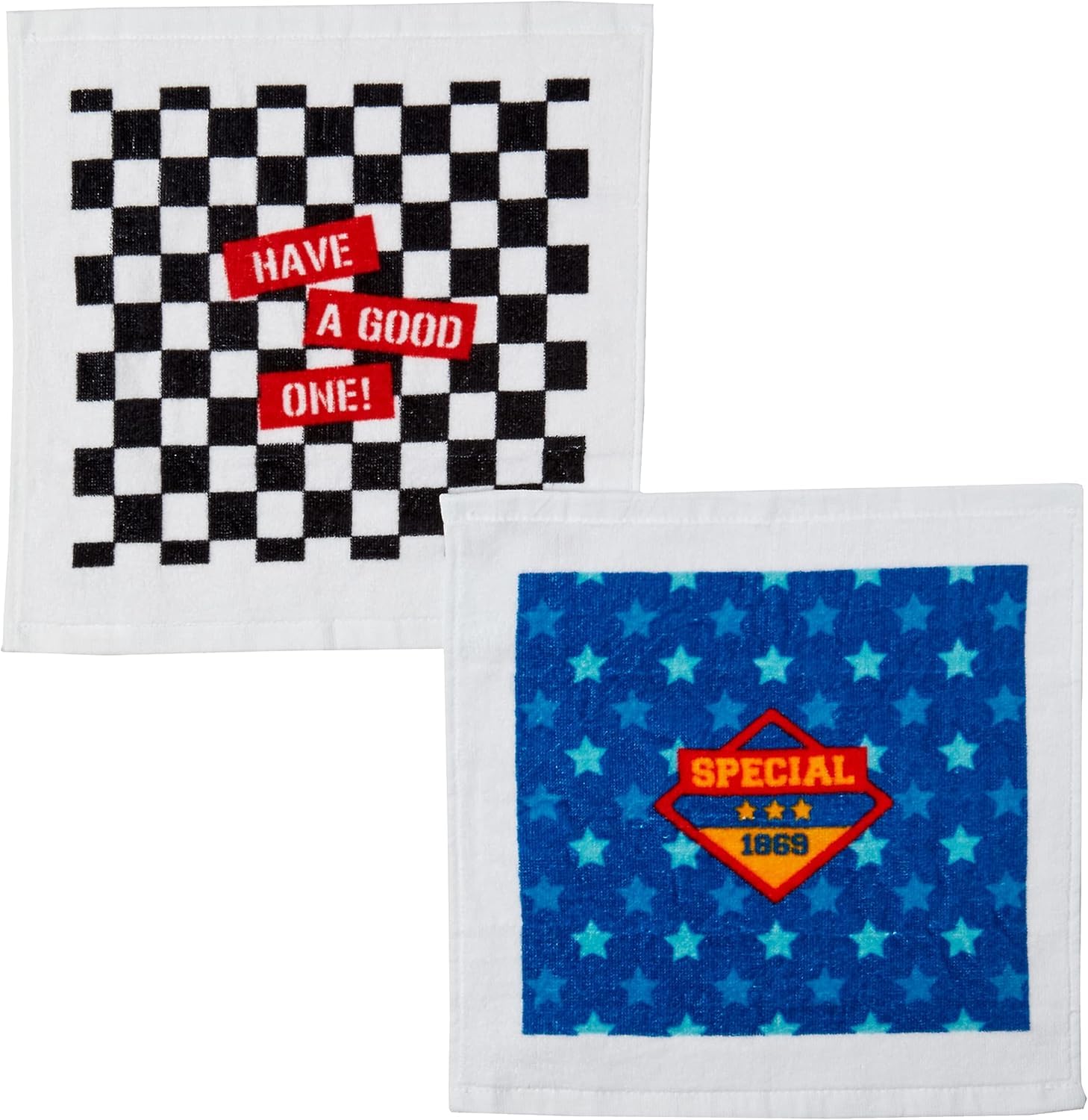 

Набор полотенец для рук и носовых платков Marushin Piccolino. Идеально для и начальной школы. Идеально для мальчиков. Мульти-стиль. (Чехол из двух частей) - Дошкольный,