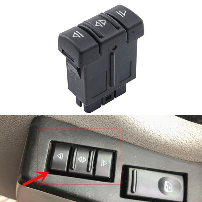 Power Window Switch Button for 19 II 1992-1995 7700817339 Electric Window Control Switch Replacement Accessory