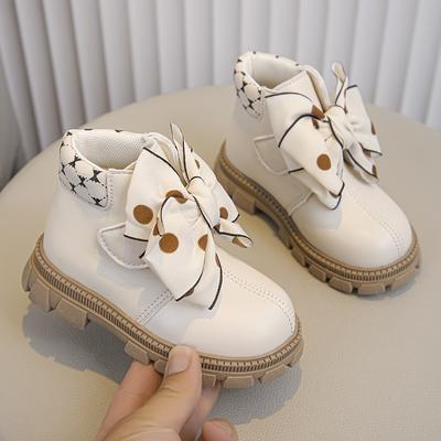 Stivali da Ragazza Autunno Inverno Moda Suola Morbida Antiscivolo Stivaletti da Principessa