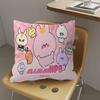 AAsamimichaan Cute Asamimi Office Cushion Pillowcase Car Cushion CoverXCM Lumbar Pillowcase Sofa Pillowcover