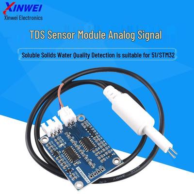 TDS Sensor Module for Water Quality Detection, Compatible with 51/STM32