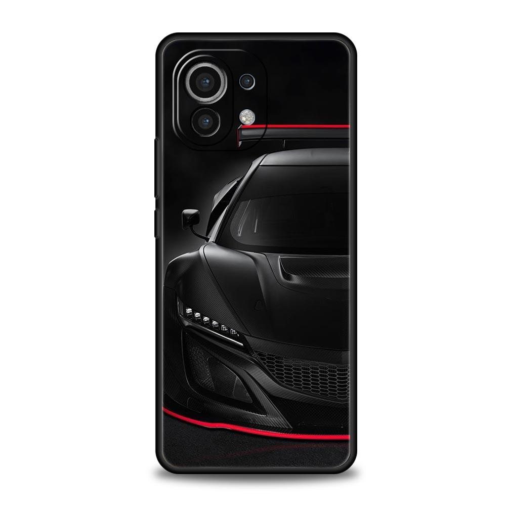 Phone Case Cover for Xiaomi Mi 17 15 14 13 12 11 Ultra 15T 14T 13T 12T 11T Pro Lite 5G Soft TPU Capas Cool Sports Black Car Bags Xiaomi 17