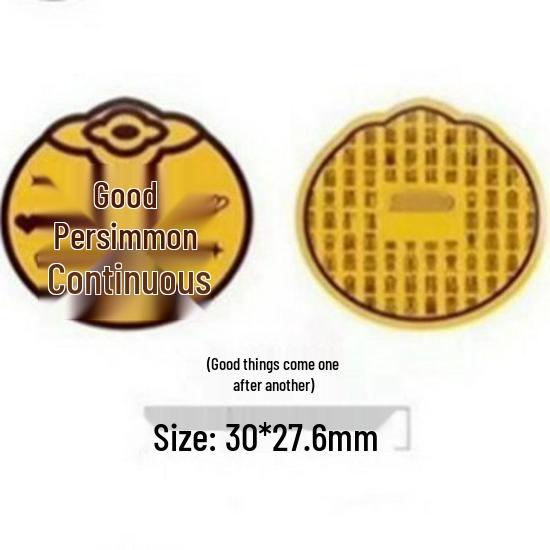 999 Pure Gold Treasure Chest Phone Sticker - Princess New Year Wealth Stickers Gift