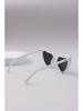 Heart-Shaped Rhinestone Sunglasses: Cute Pointed Diamond Handmade Design for Women