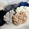 1pc Knotted Throw Pillow, Sofa Backrest Cushion Pillows, Decorative Knotted Pillows, for Bed Sofa Bedroom Home Decor