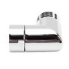 90 Degrees Shower Head Elbow Adapter G1 2in Swivel Shower Arm Extension Connector for Handheld Wall Mount Shower