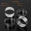 Stainless Steel French Perforated Tart and Cake Mousse Ring