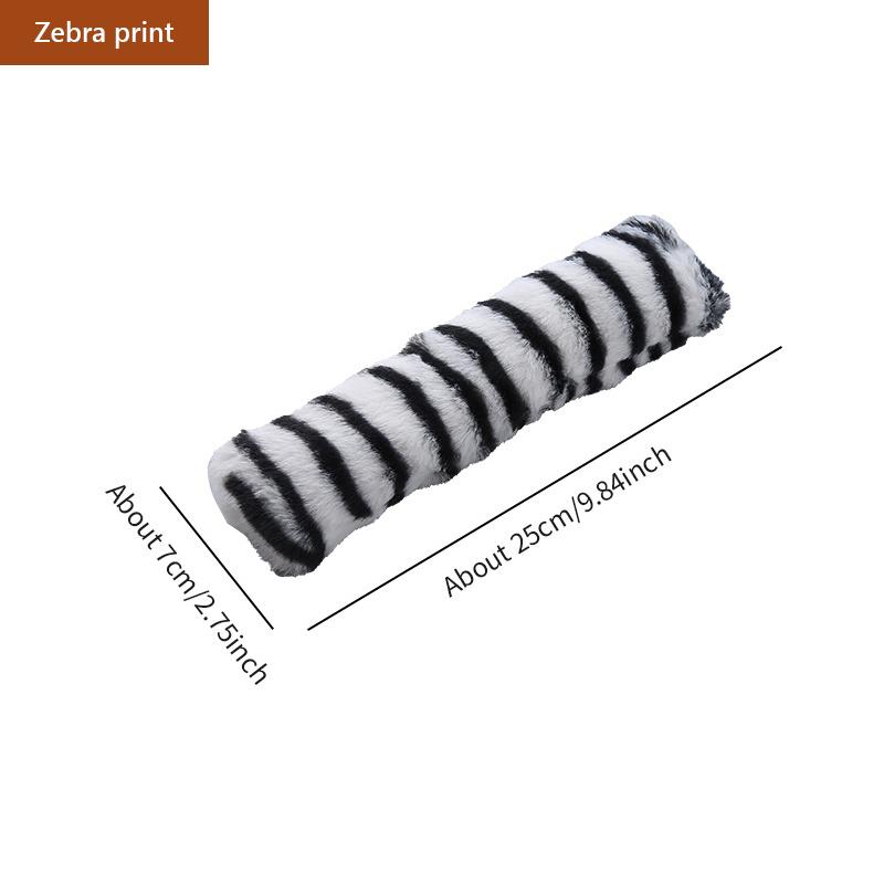 Kreative Katzenkissen, simulierte Tierfelltexturen, Plüschkatzenspielzeug, interaktives Katzenkauspielzeug