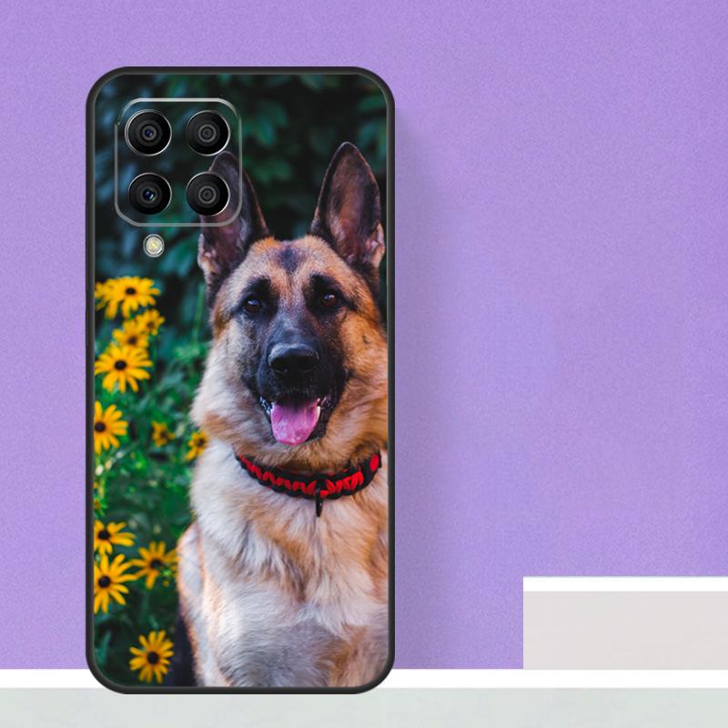 

Немецкая овчарка для Samsung Galaxy M15 M55 M13 M33 M53 M21 M31 M51 M30s M20 M14 M34 M54 M12 M32 M52 чехол Samsung M14