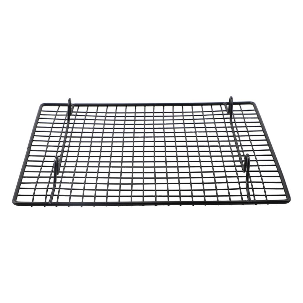 Cake Cooling Rack Saving Time Biscuit Dish Tray Black