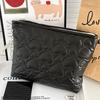 Luxury Heart Waterproof Women Makeup Bag Handbag Travel Cosmetic Toiletry Storage Pouch Elegant Square Zipper Bag