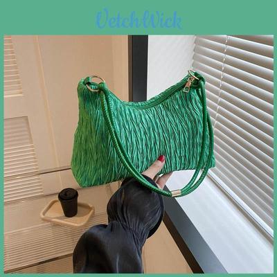Vintage Minimalist Underarm Bag Chic Small Square Handbag For Everyday Use