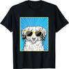 Kooikerhondje Porträt Pop Art Kooiker Jagdhund Sonnenbrille T-Shirt