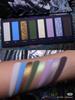 NARIMI 12 Colors Smoked Eyeshadow Palette Chameleon Blue Green Pearlescent Glitter Eye Shadow Plate Diamond Highlight Makeup