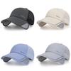 Reflective Letters Sport Hats Outdoor Retractable Large Men Women Fishing Shade