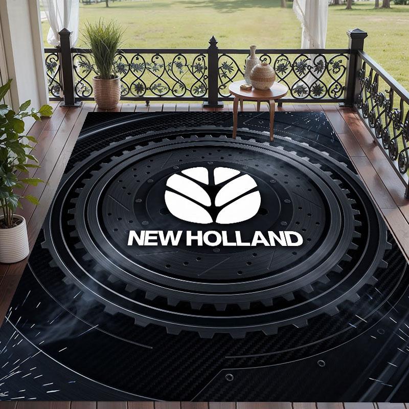 Weicher Bodenteppich New Holland Muster Teppich Dekorationsmatte Für Heimzimmer Dekoration