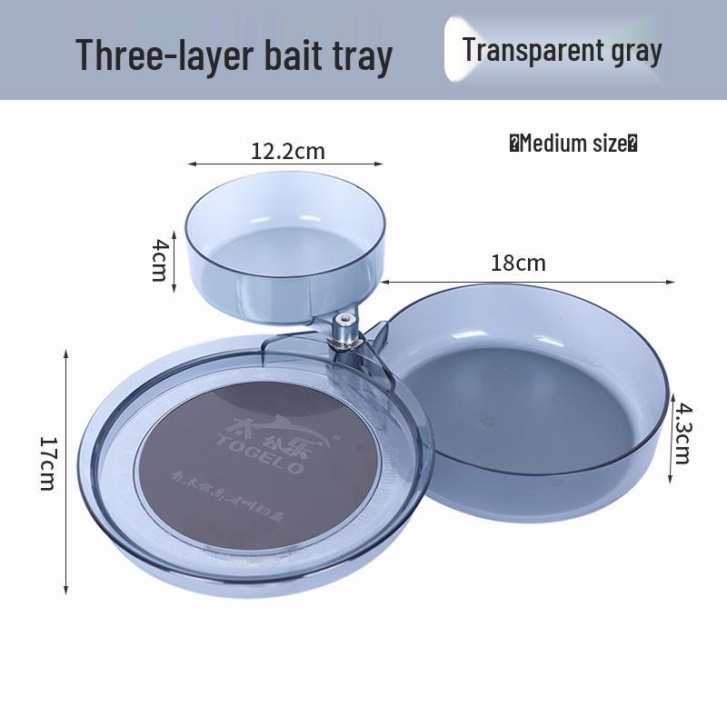 Magnetischer Köderbehälter & Erdspieß: Starke Drahtziehhilfe & loser Grundfutterbehälter für Angelstühle