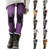 Women's Halloween Printed Stretchy Leggings Casual Pants for Daily Wear