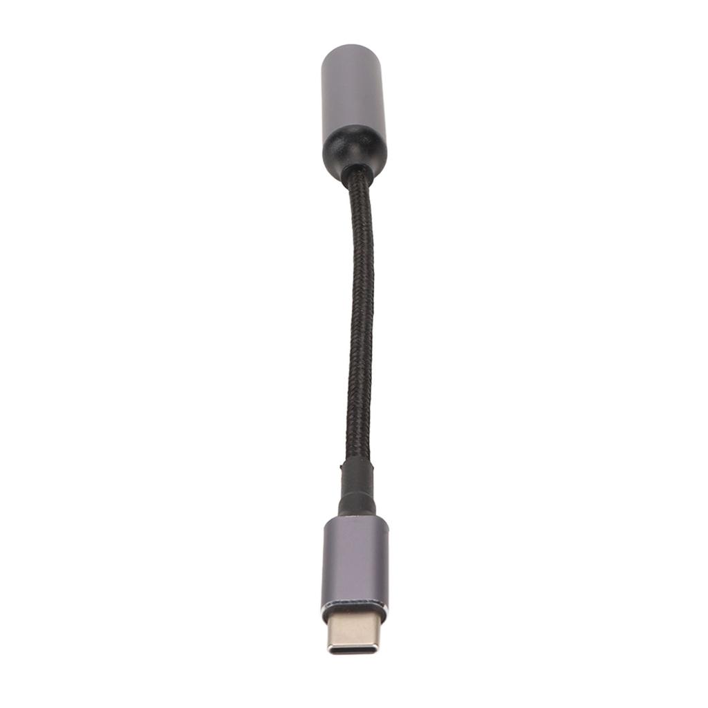 DC 5.5mmx1.7mm To Type C Power Cable Female To Male 100W PD Charging Cable with Identification Chip for Phone Tablet
