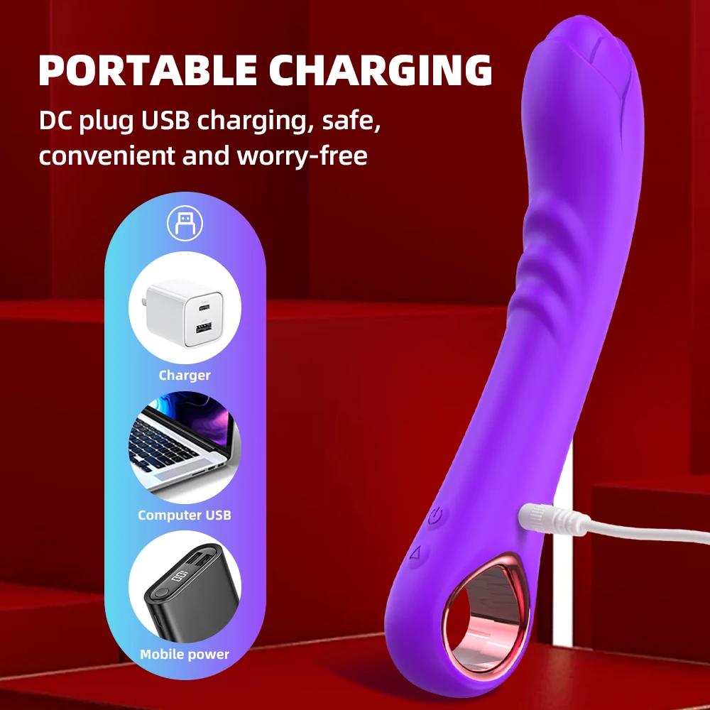 Powerful G Spot Dildos Vibrators For Women Vagina Clitoris Stimulator Massarger Erotic Toys Female Masturbator Adult Sex Product